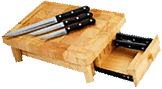 Chopping board and drawer